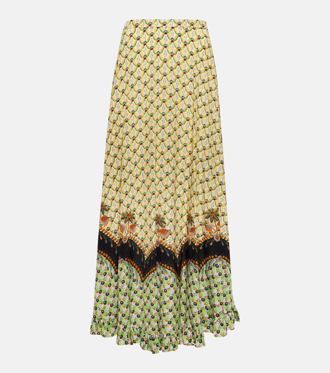 Printed high-rise maxi skirt | Etro