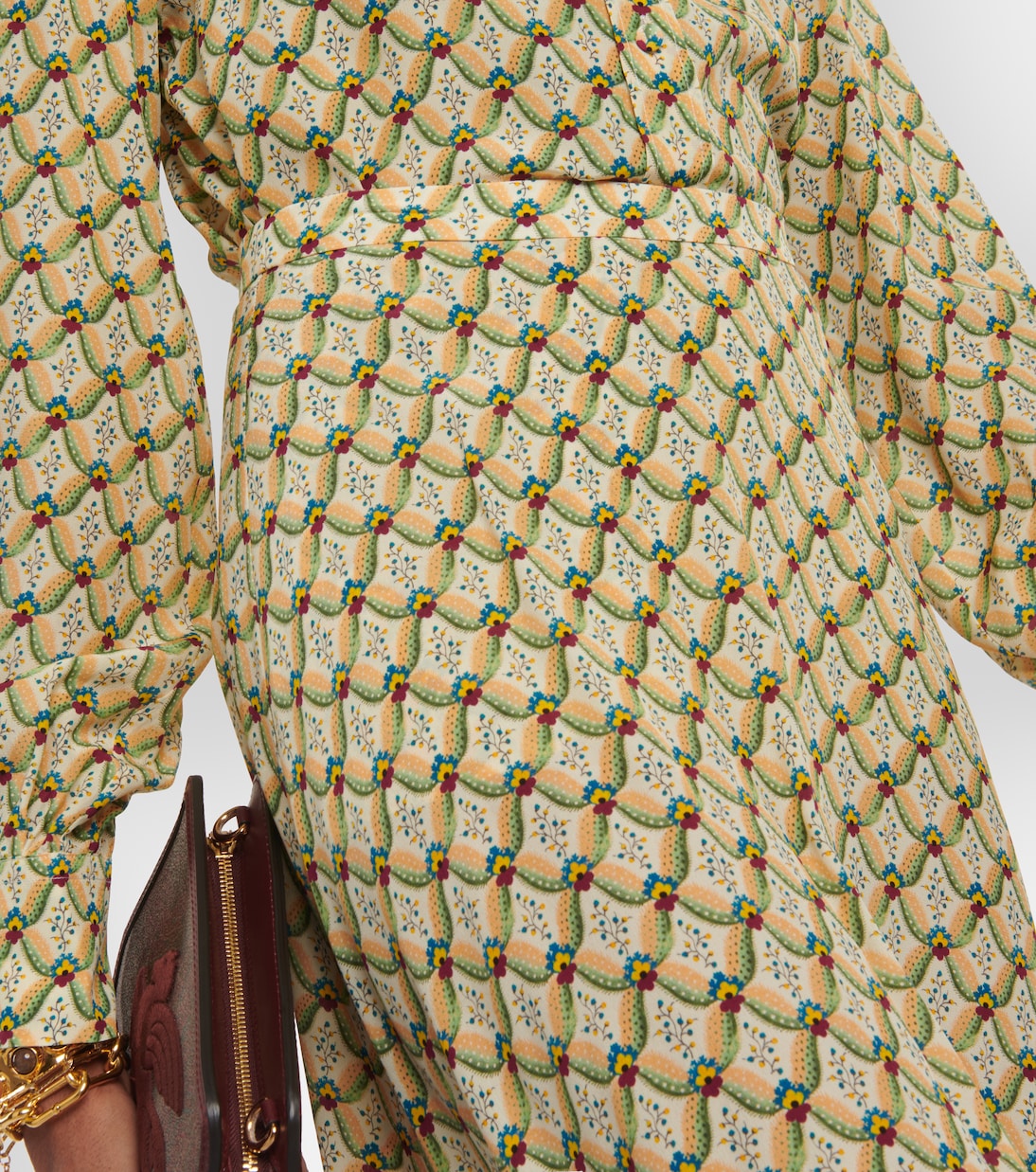 Printed high-rise maxi skirt | Etro