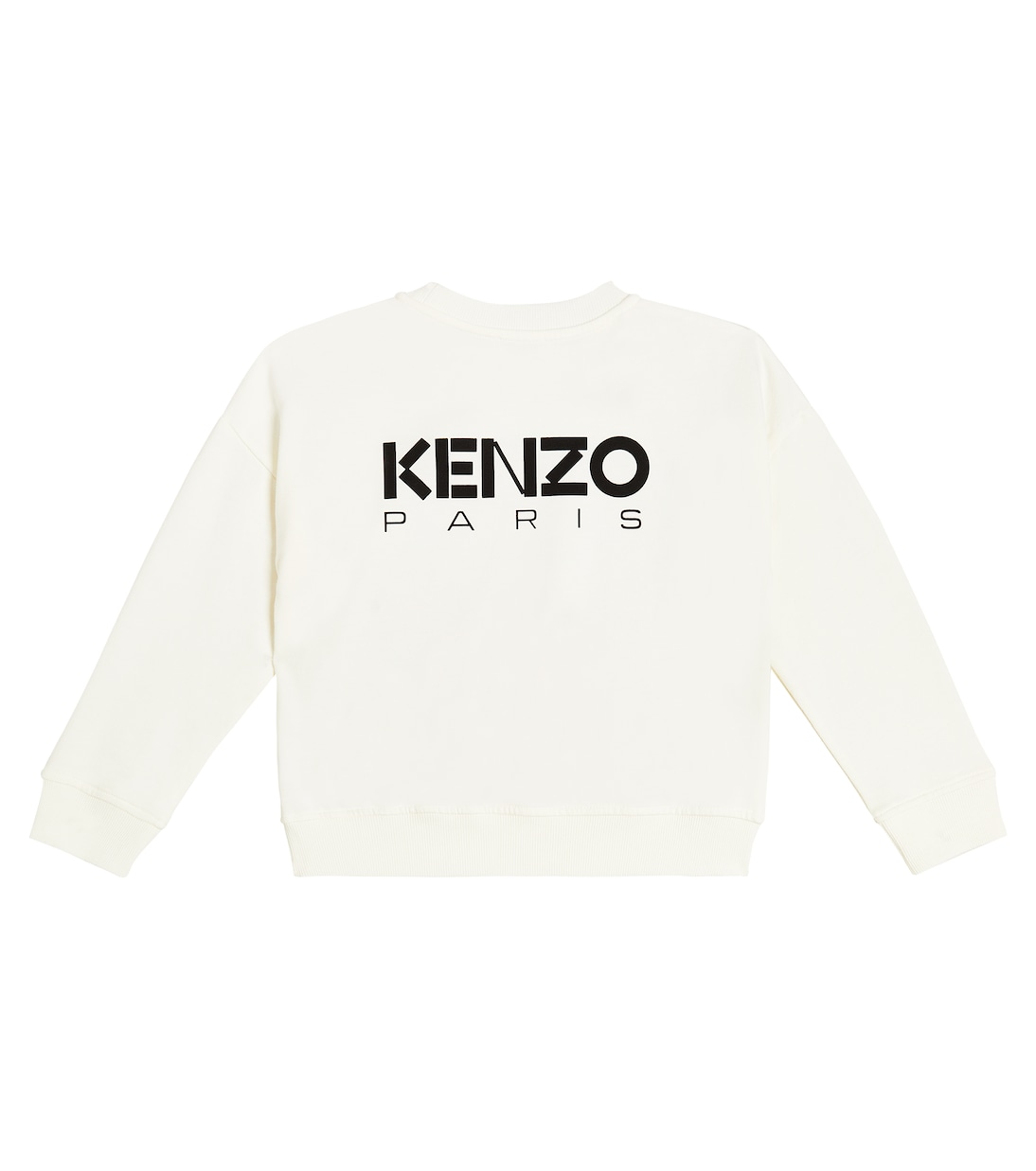 Printed cotton jersey sweatshirt | Kenzo Kids