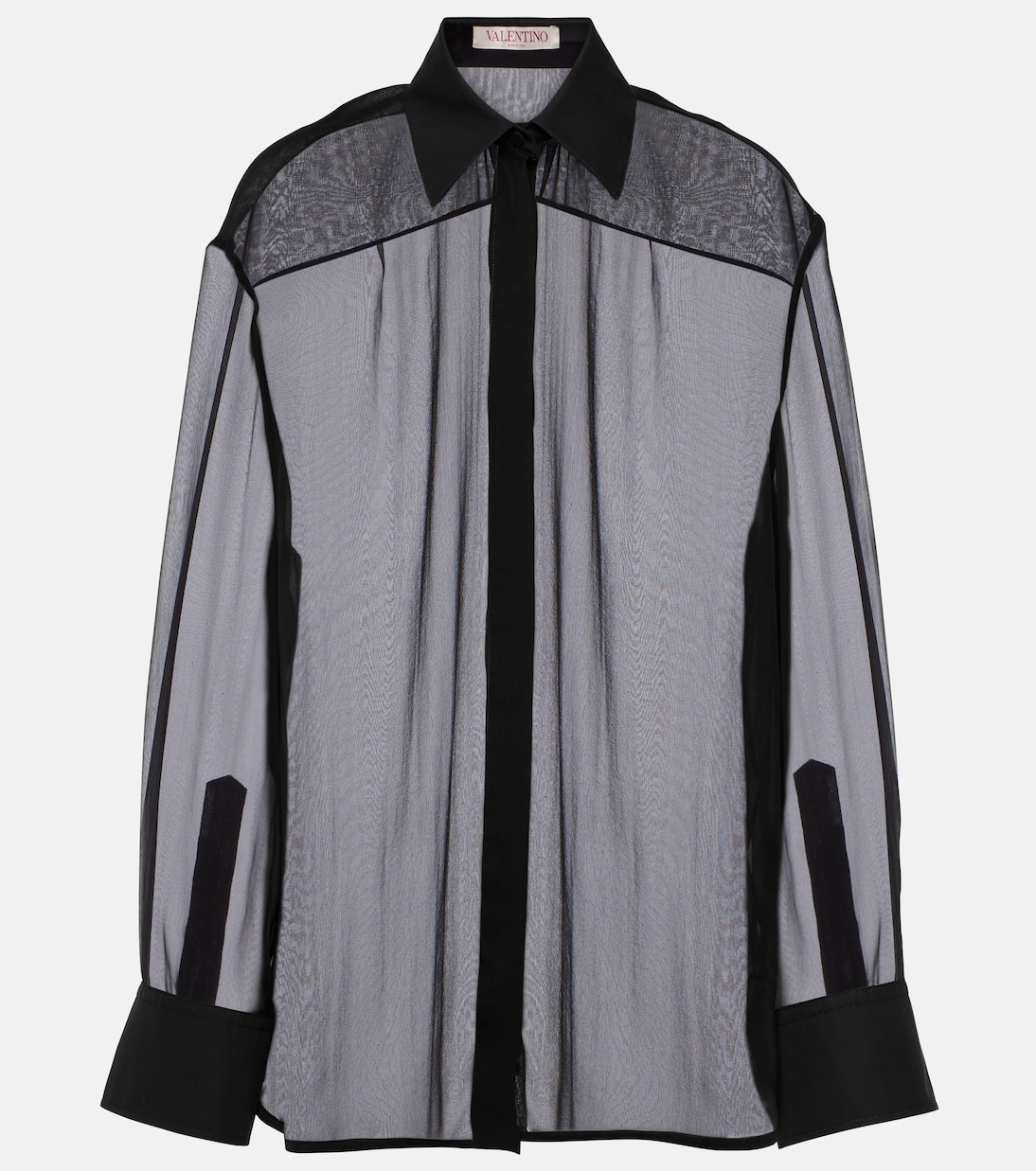 Bluse aus Seidenchiffon | Valentino