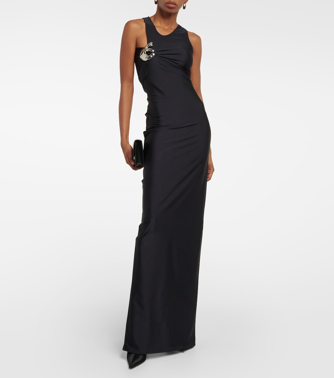 Abito lungo Single Emoji in jersey | Coperni