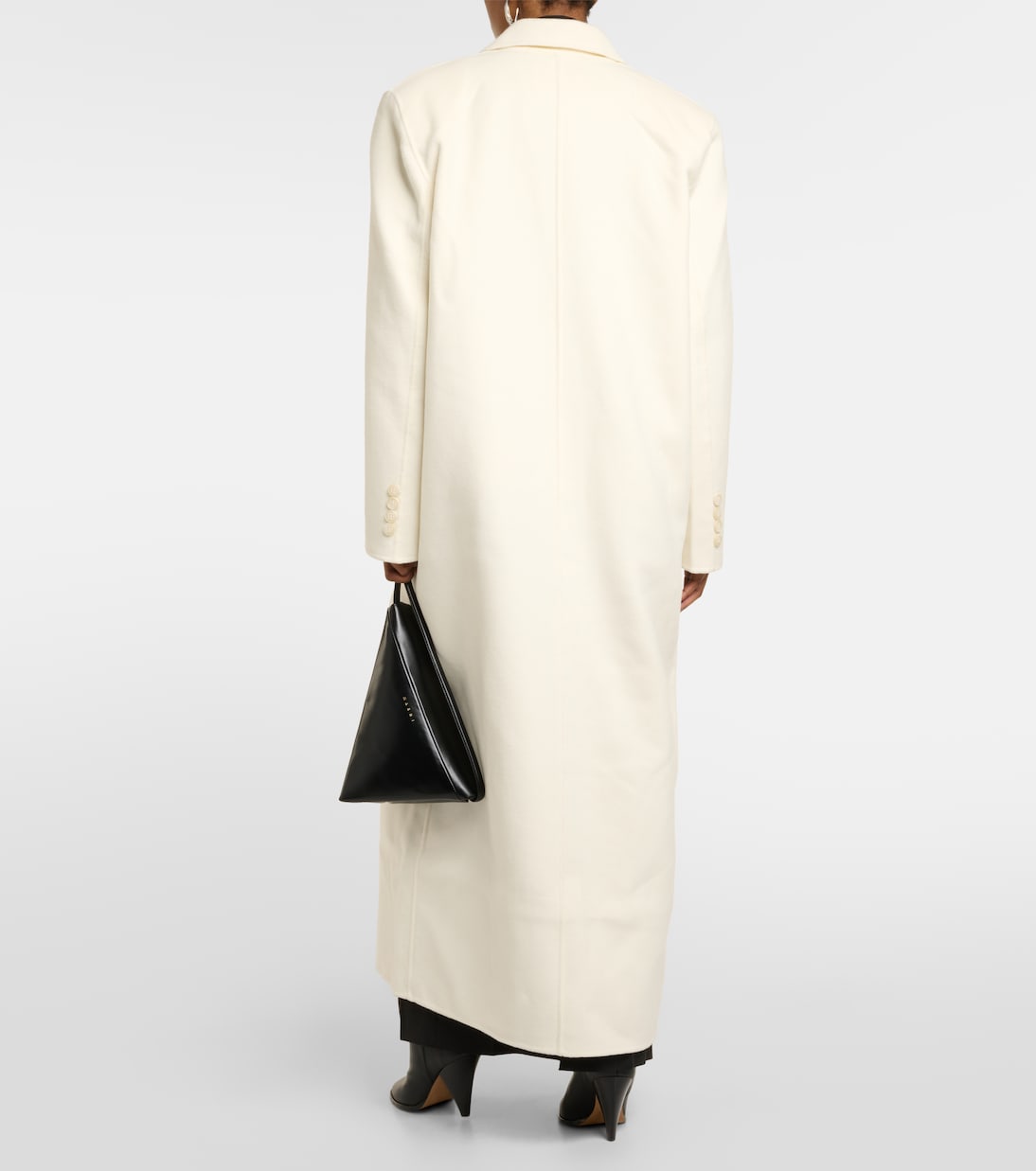 Oversize-Mantel Gaia aus einem Wollgemisch | The Frankie Shop
