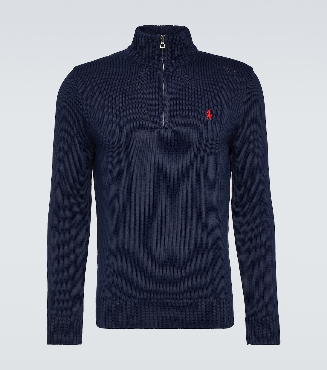 Pullover in cotone con zip | Polo Ralph Lauren
