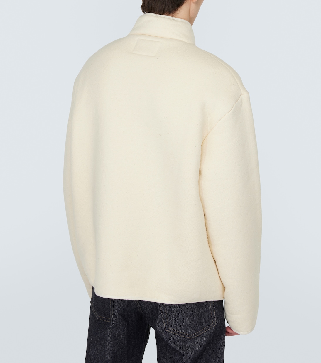 Chaqueta reversible de felpa de algodón | Jil Sander