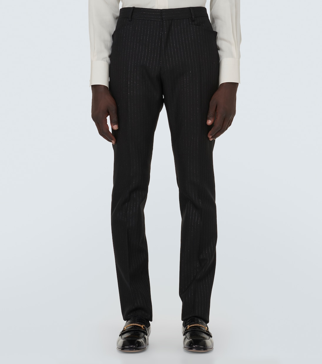 Schmale Hose Atticus aus einem Mohairgemisch | Tom Ford