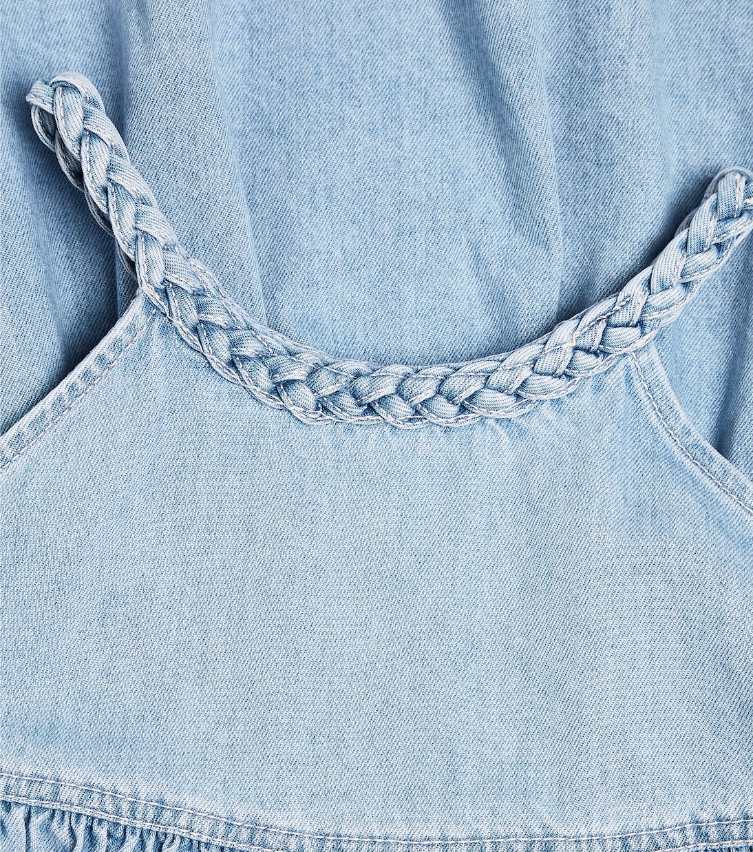Kleid August aus Denim | Zimmermann Kids