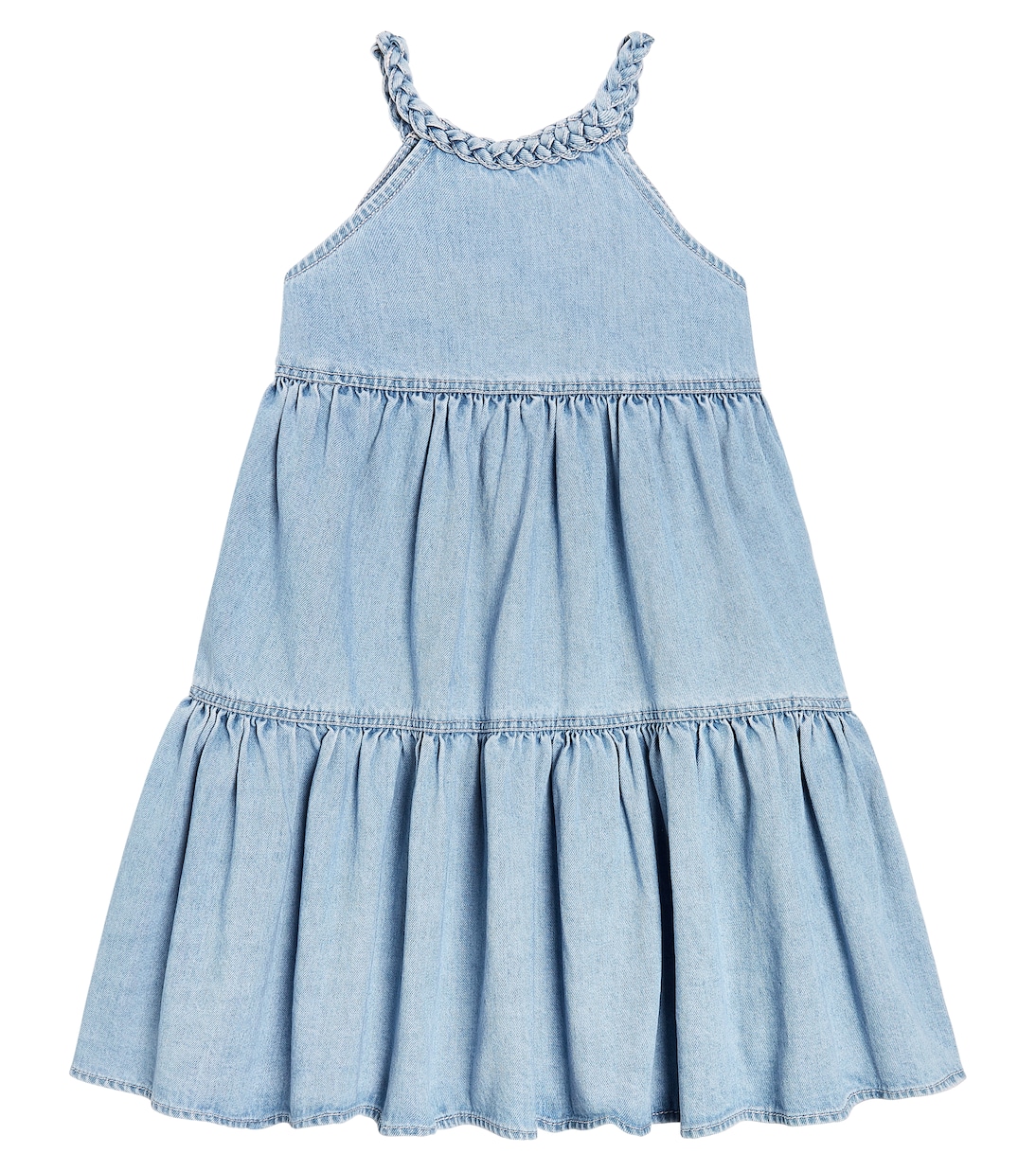 Kleid August aus Denim | Zimmermann Kids