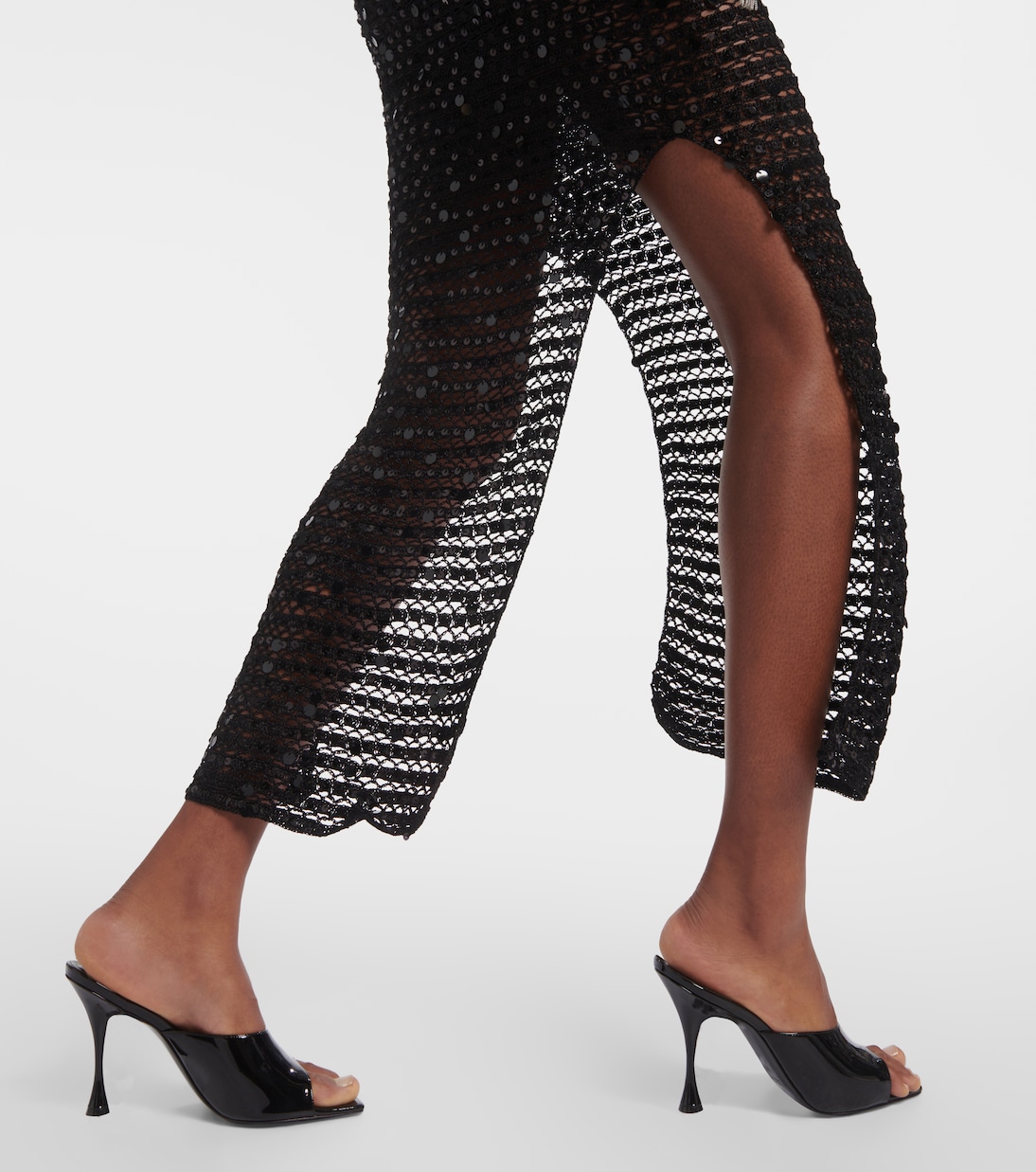 Sequined open-back maxi dress | Aya Muse