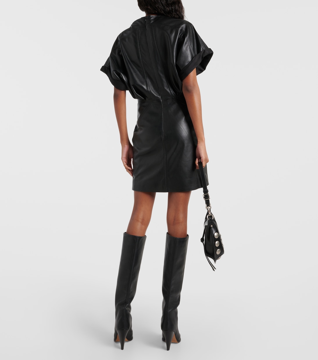 Minikleid Faustilia aus Leder | Isabel Marant