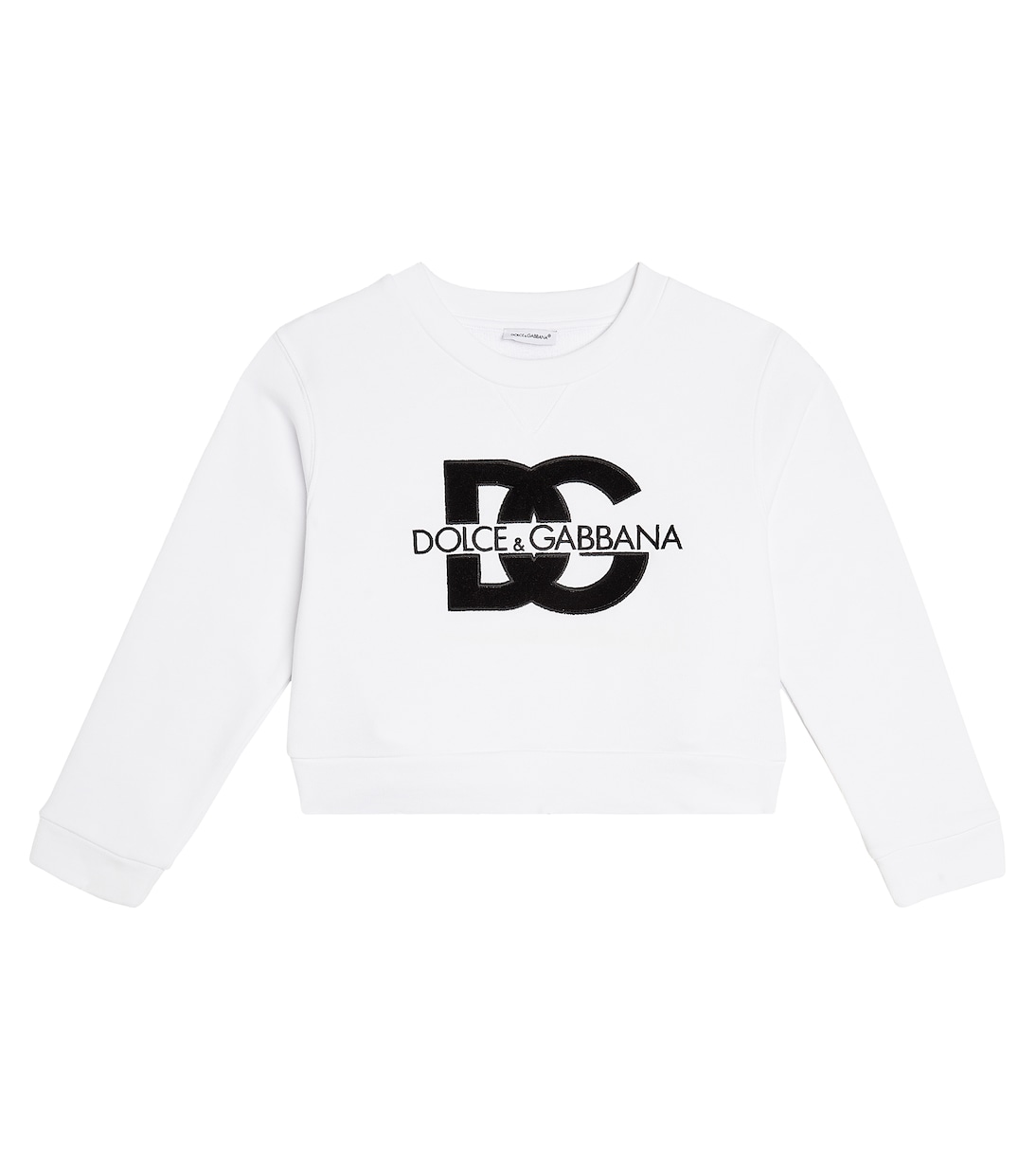 Sudadera DG de jersey de algodón | Dolce&Gabbana Kids