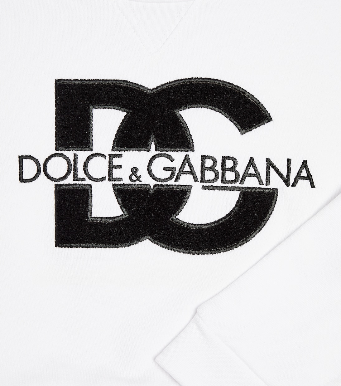 Sudadera DG de jersey de algodón | Dolce&Gabbana Kids
