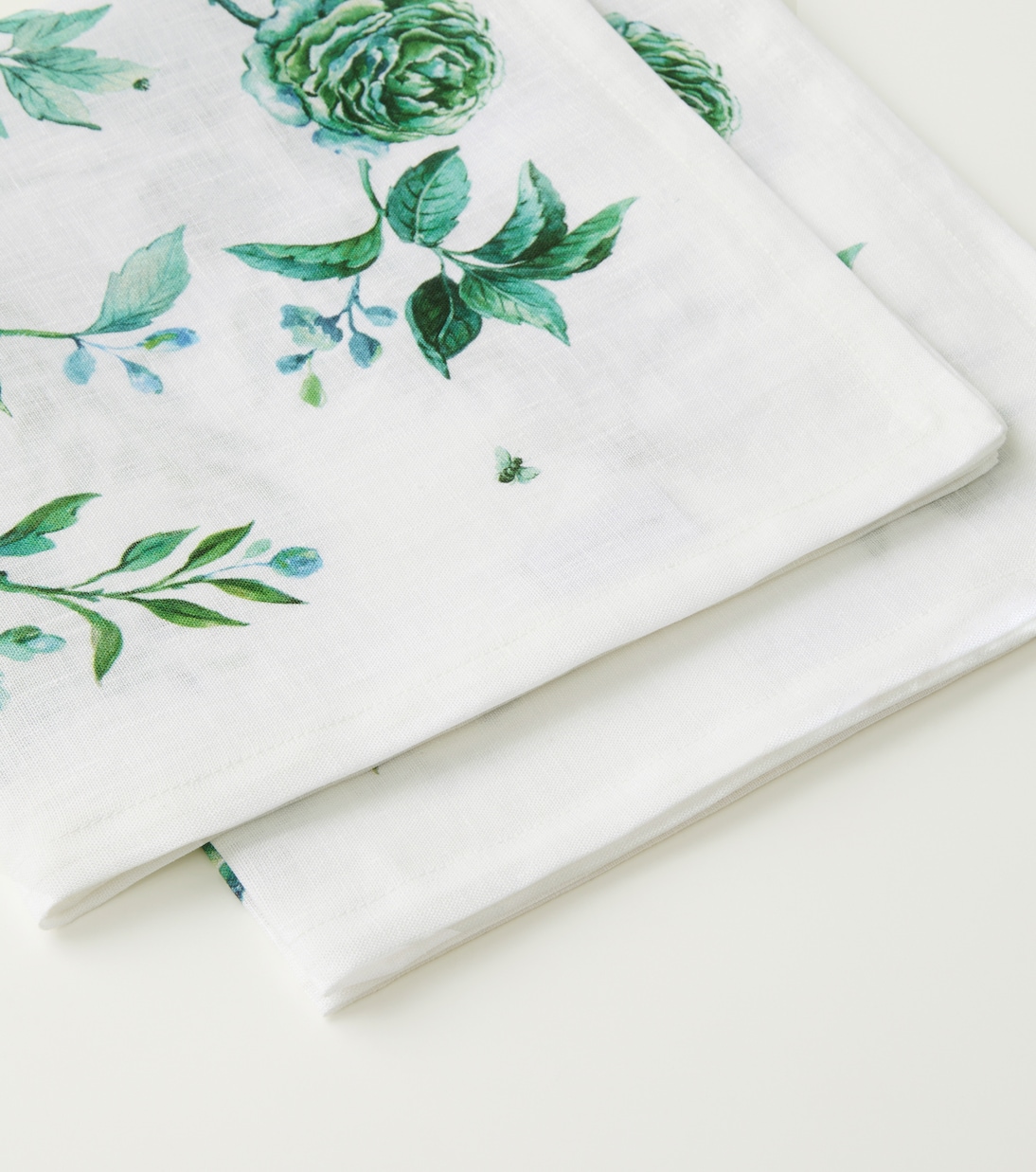 Set de 2 serviettes de table Secret Garden en lin | Aquazzura Casa