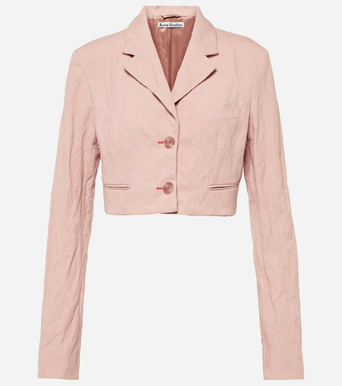 Blazer cropped Jaza in misto cotone | Acne Studios