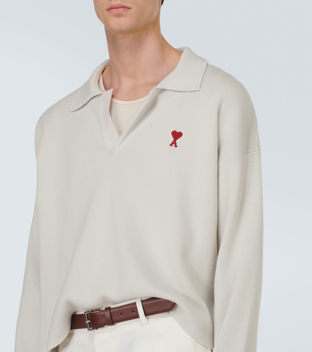Polo Ami de Coeur de mezcla de algodón | Ami Paris