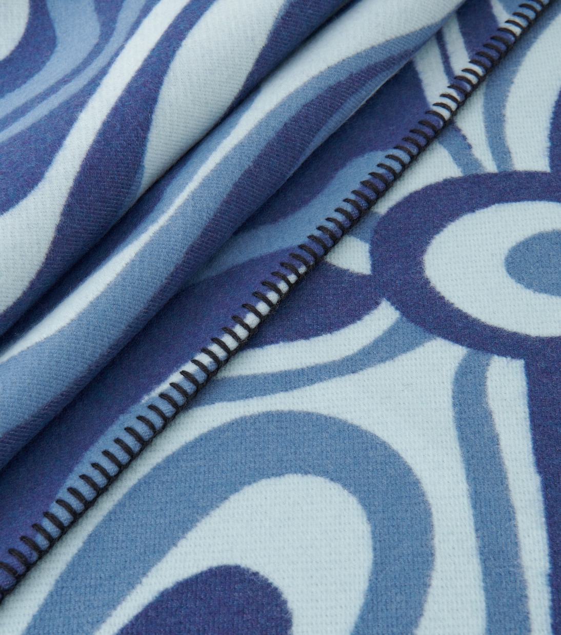 Marmo wool and silk blanket | Pucci