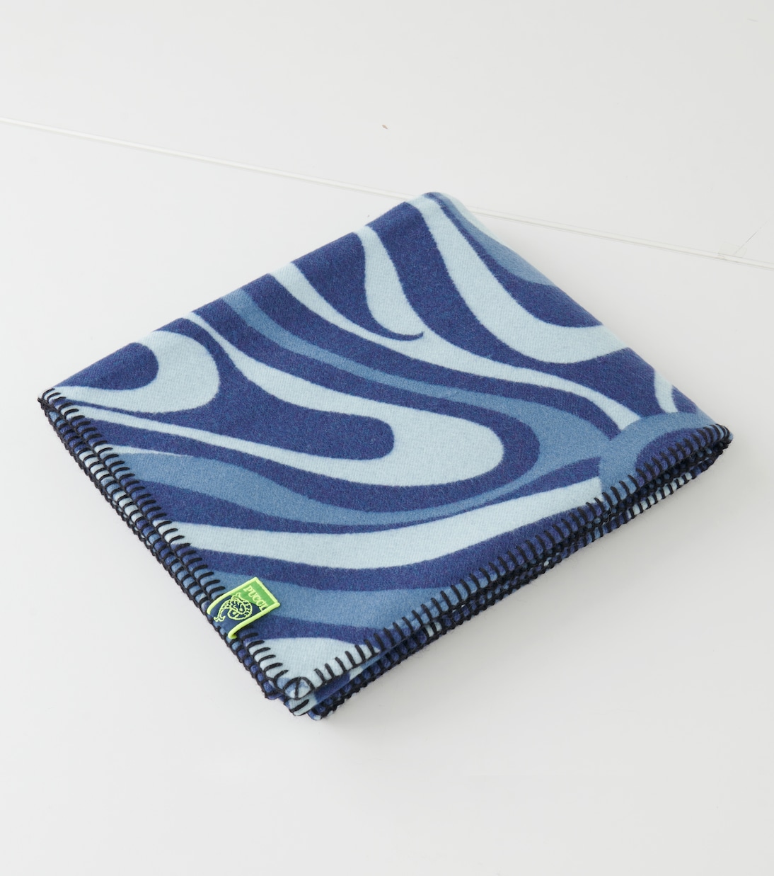 Marmo wool and silk blanket | Pucci