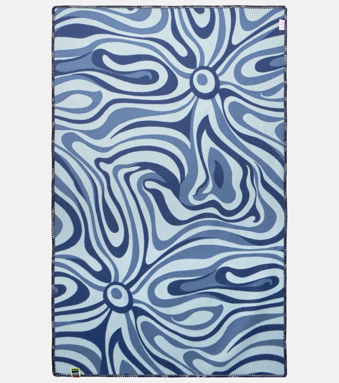 Marmo wool and silk blanket | Pucci