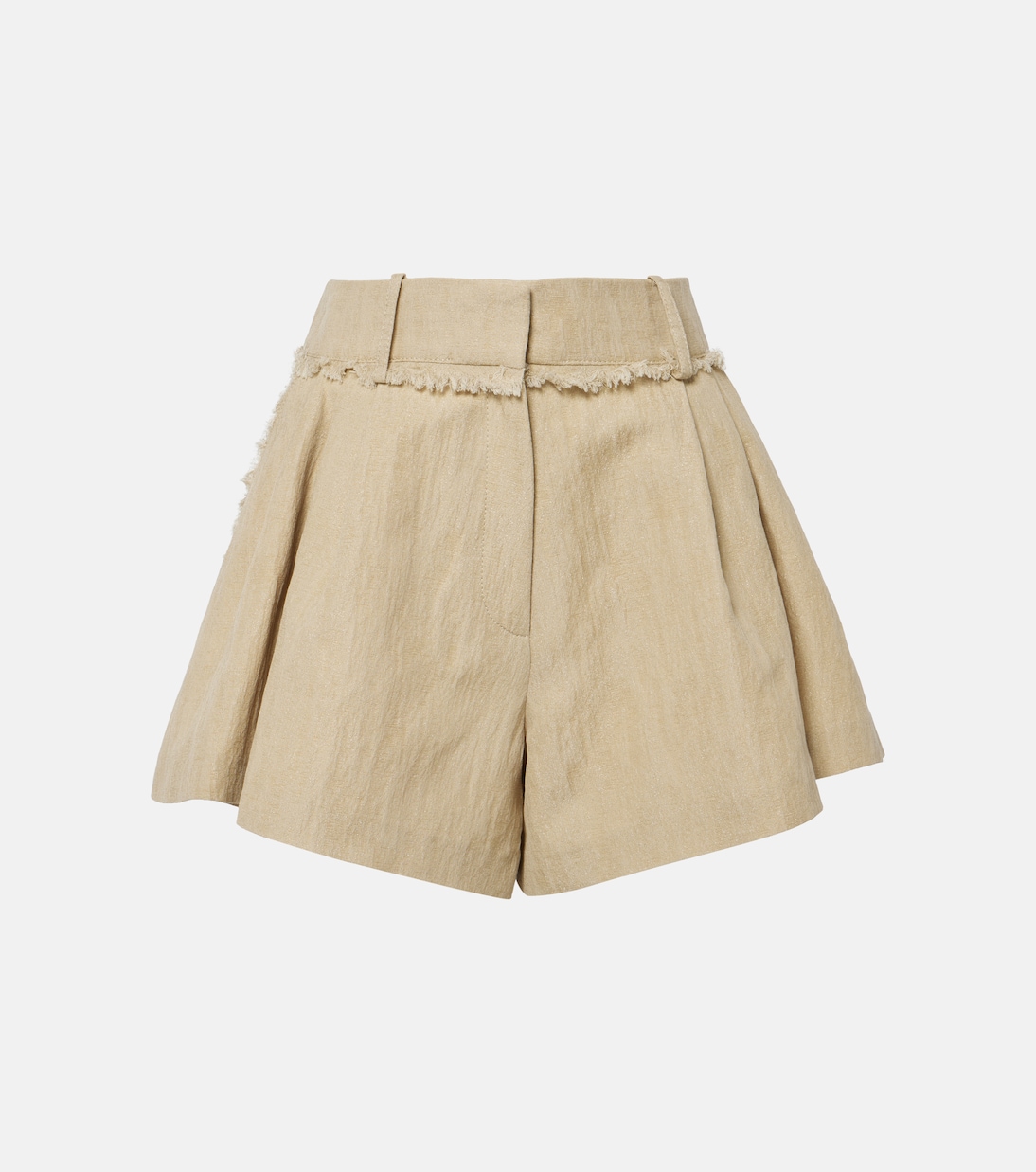 Shorts in misto cotone a vita alta | Rabanne