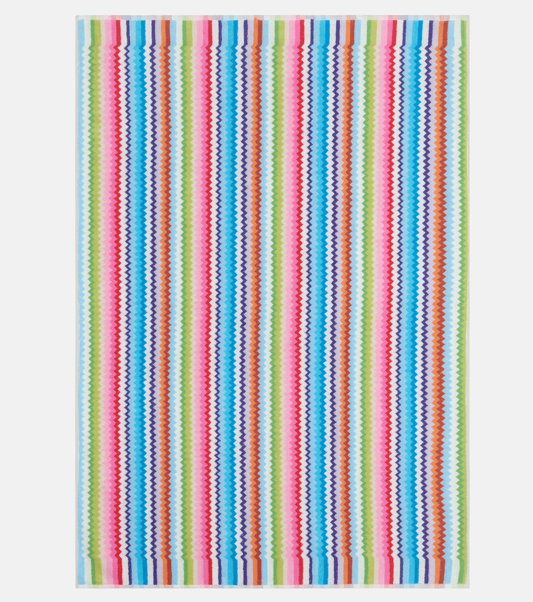 Riverbero set of 3 Zigzag cotton terry towels | Missoni