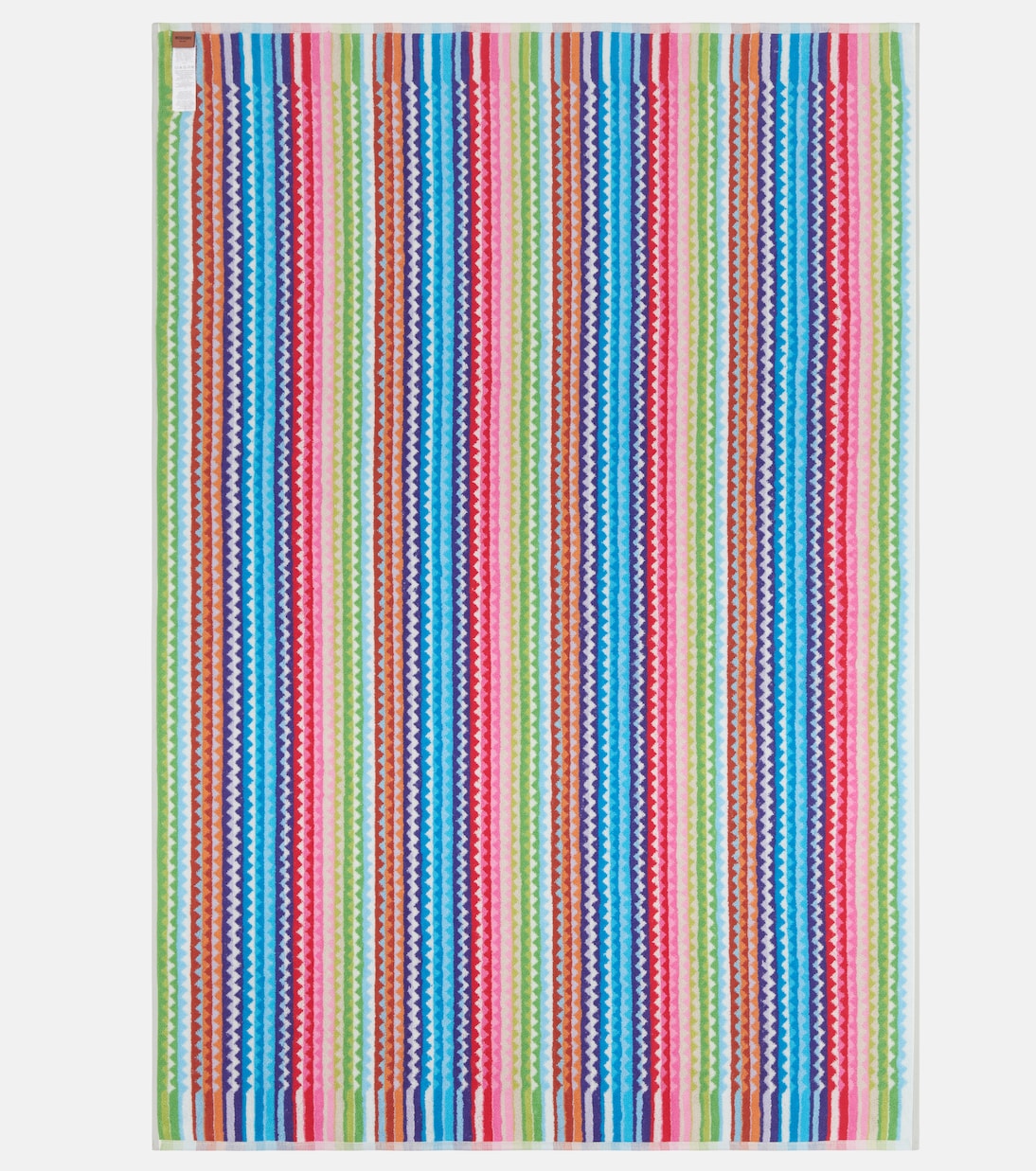 Riverbero set of 3 Zigzag cotton terry towels | Missoni