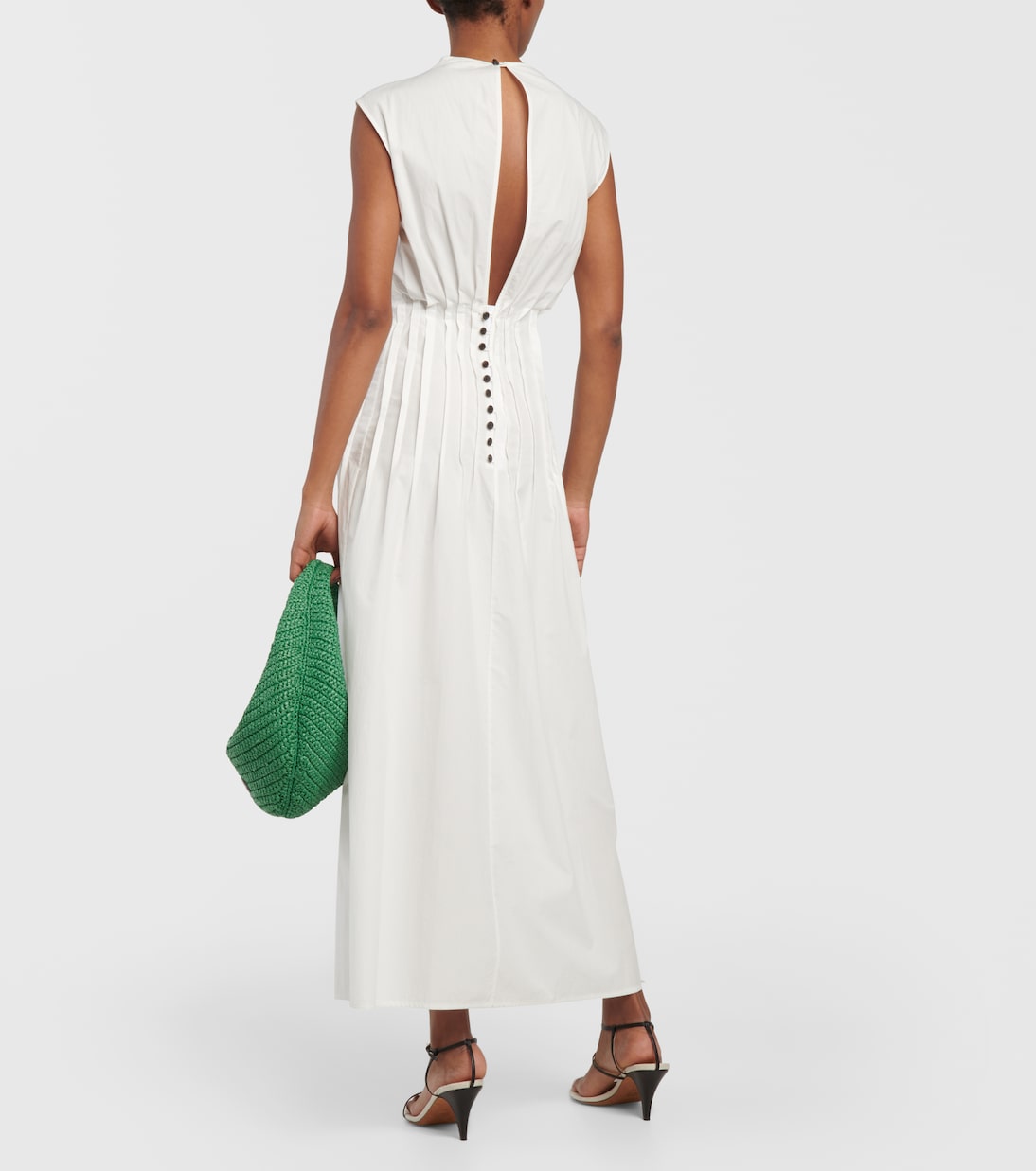 Robe longue Wes en coton | Khaite