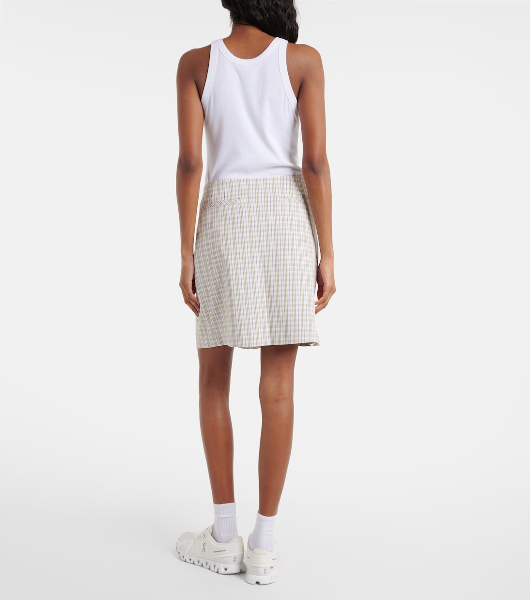 Falda pantalón de algodón | Tory Sport