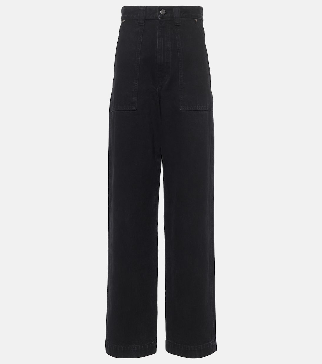 Jeans regular Hewitt a vita alta | Khaite