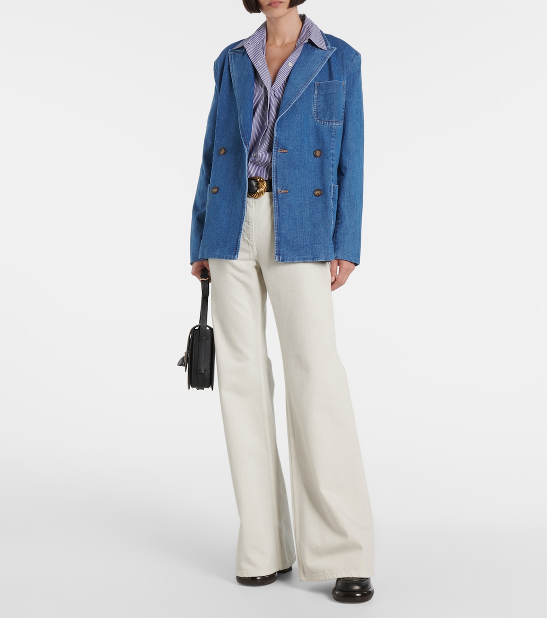 Blazer cruzado de denim | Polo Ralph Lauren