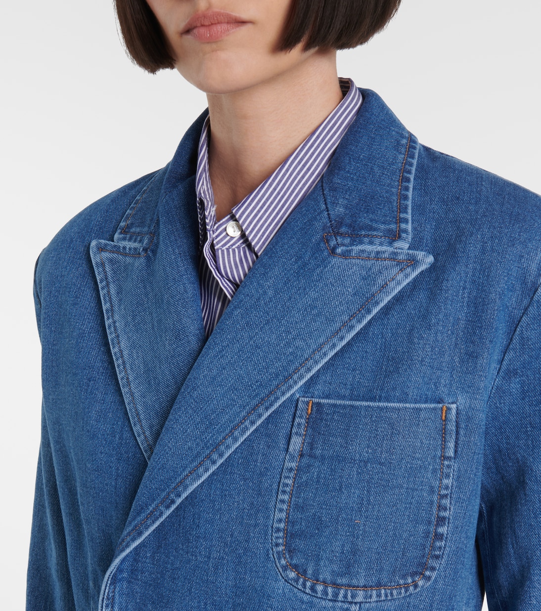 Blazer cruzado de denim | Polo Ralph Lauren