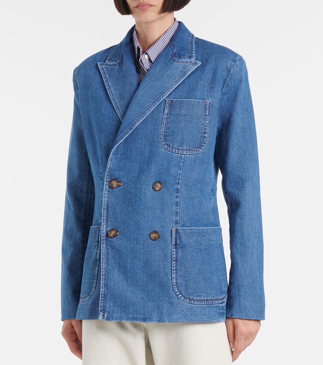Blazer cruzado de denim | Polo Ralph Lauren