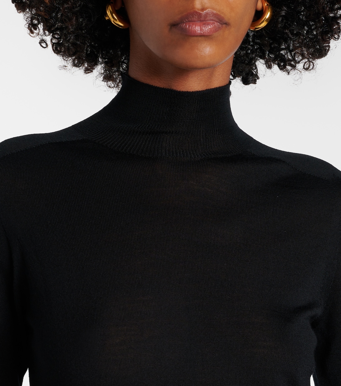 Pull en laine à col roulé | Carolina Herrera