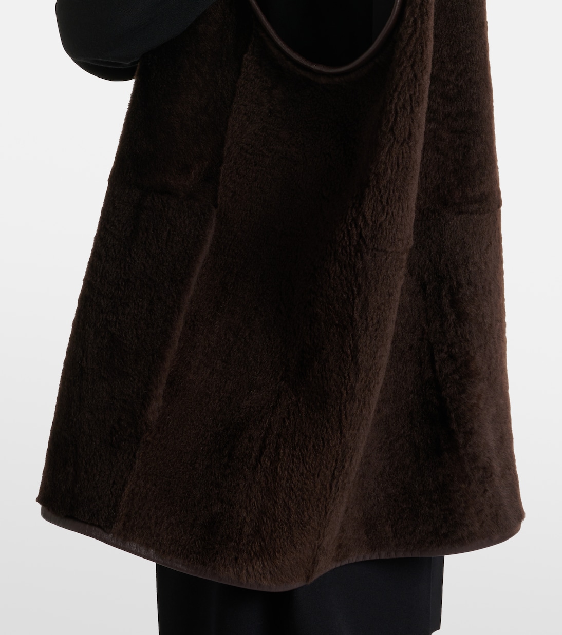 Andi shearling vest | The Row