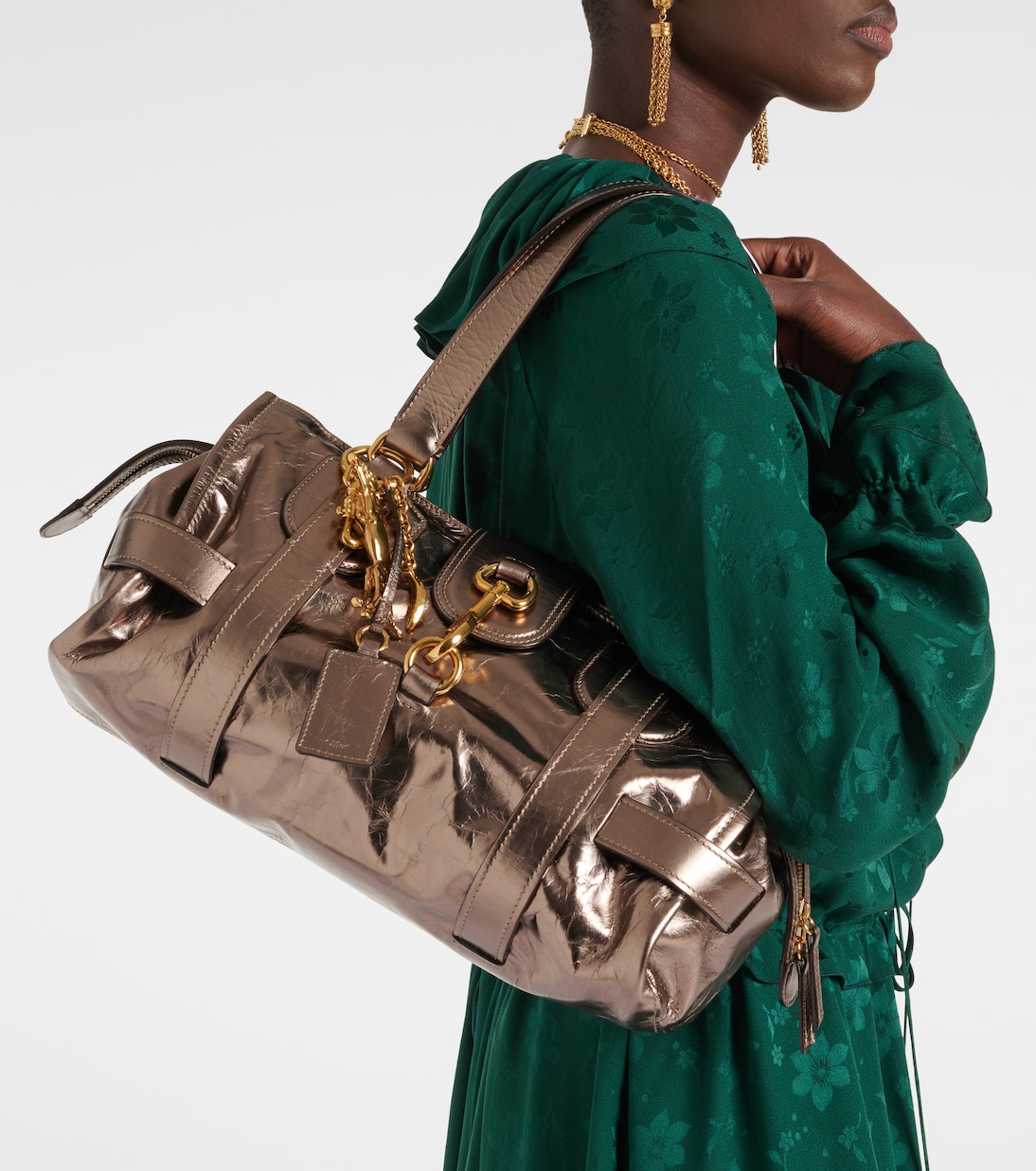 Chloé Chloé Spin Tote Bag In Grained Leather | Chloé AZ