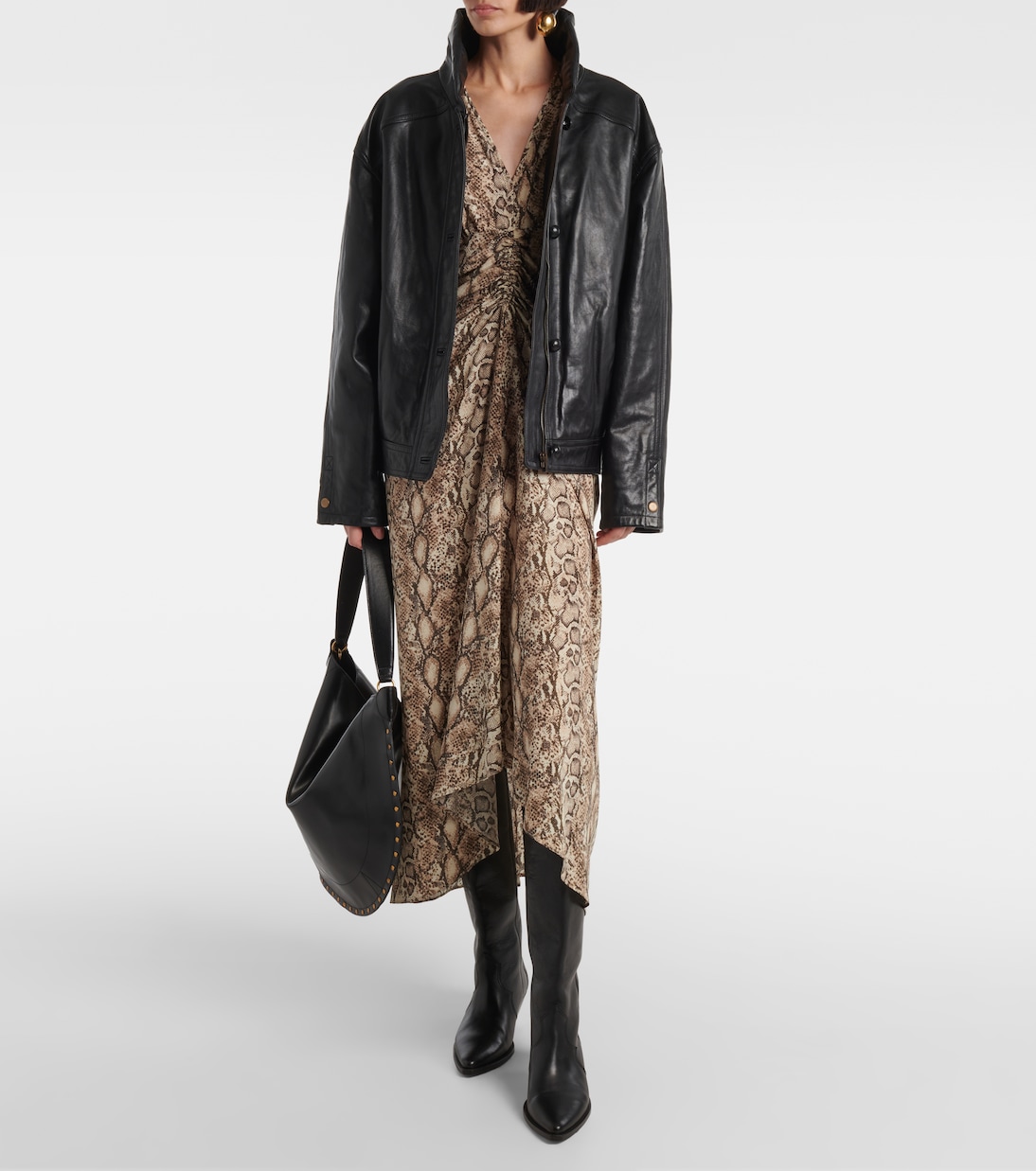 Veste Betinia en cuir | Isabel Marant