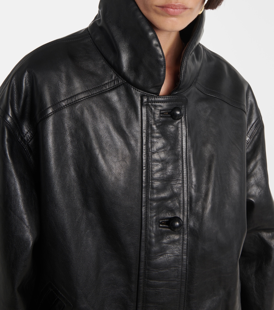 Veste Betinia en cuir | Isabel Marant