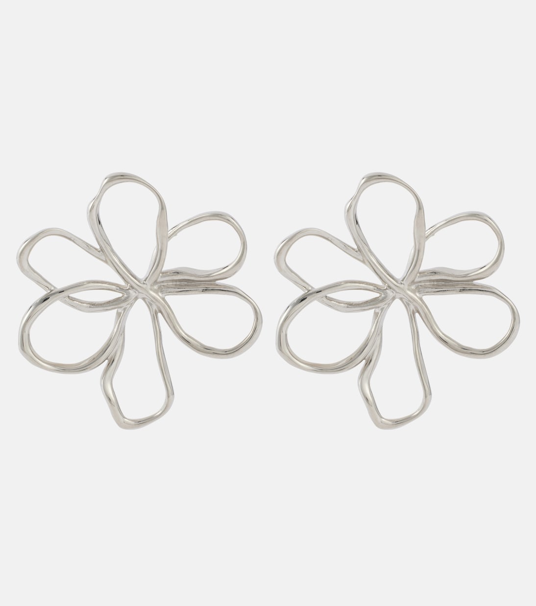 Boucles d’oreilles Threaded Flower Small | Oscar de la Renta