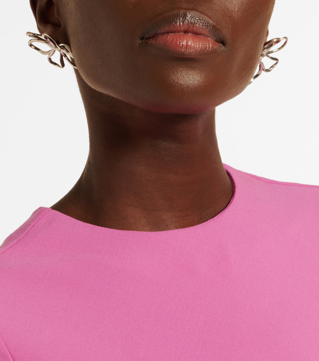 Boucles d’oreilles Threaded Flower Small | Oscar de la Renta