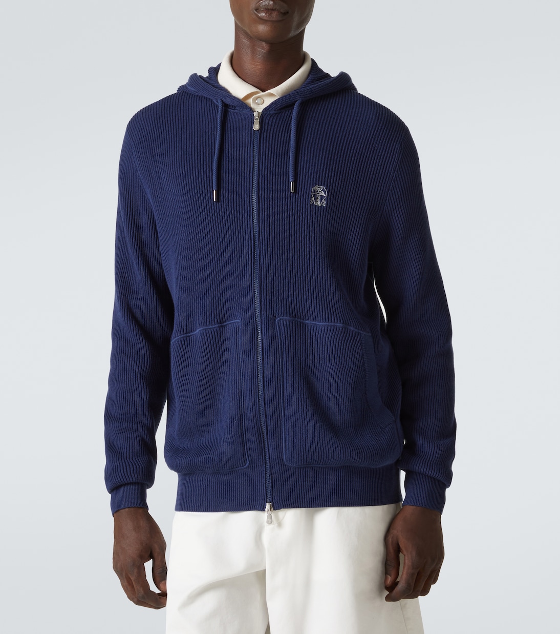 Sudadera con capucha de algodón | Brunello Cucinelli