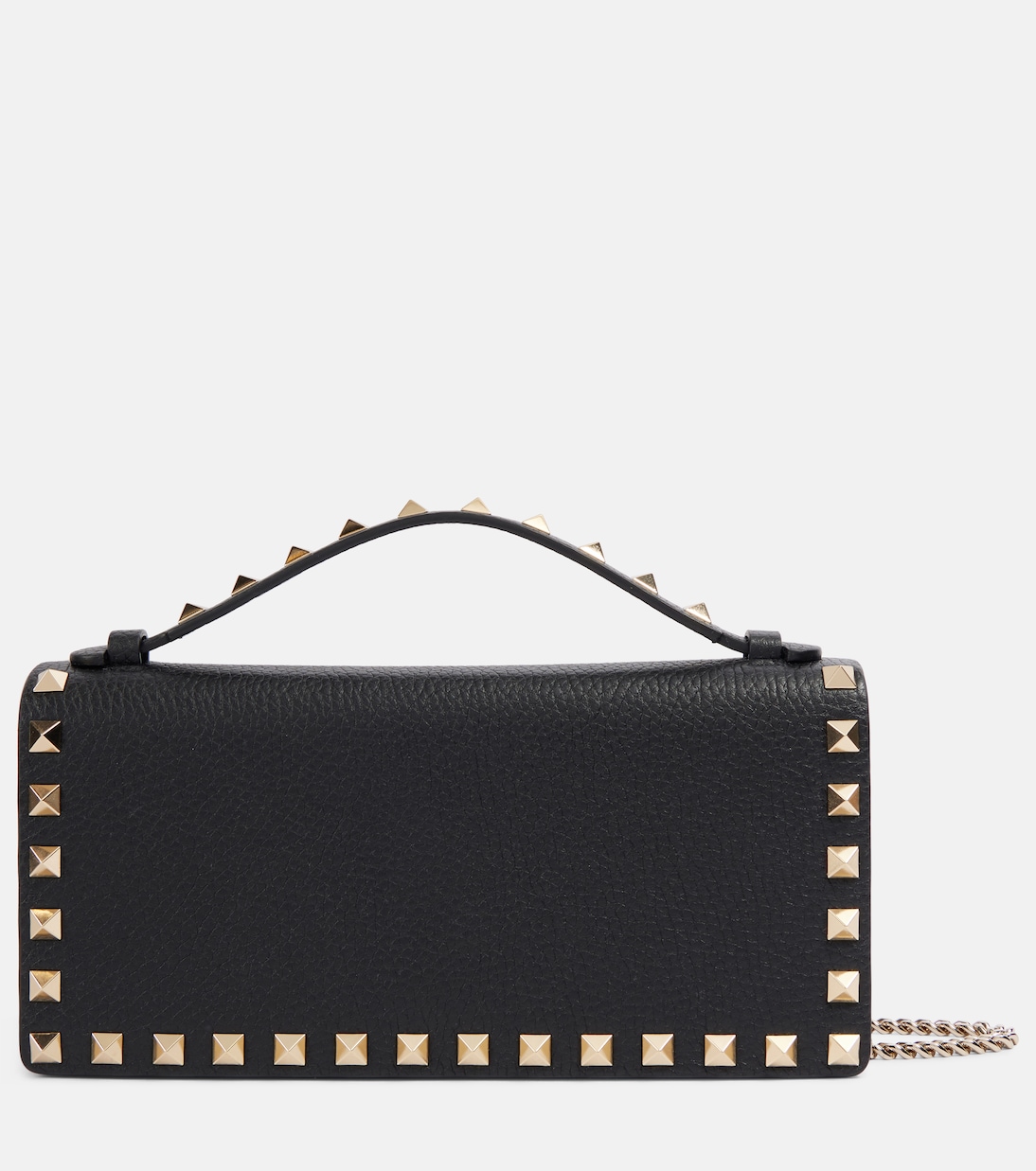 Rockstud leather wallet on chain | Valentino Garavani