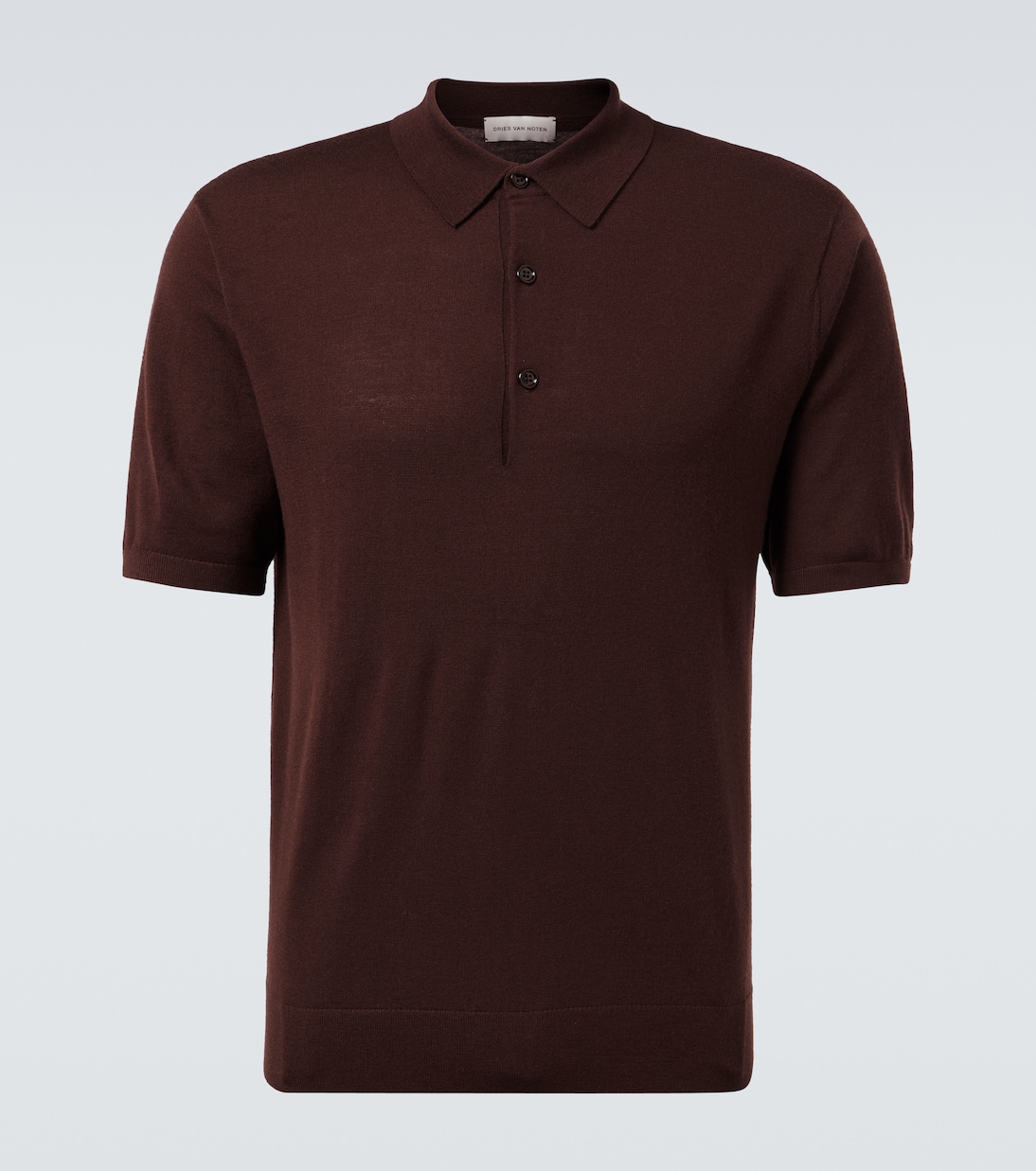 Wool polo shirt | Dries Van Noten