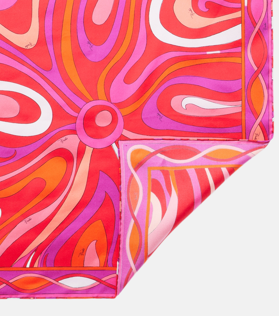 Sciarpa Marmo in twill di seta | Pucci