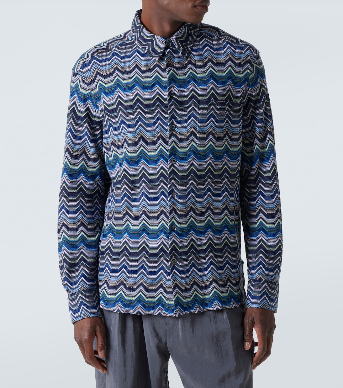 Camisa de algodón en zigzag | Missoni
