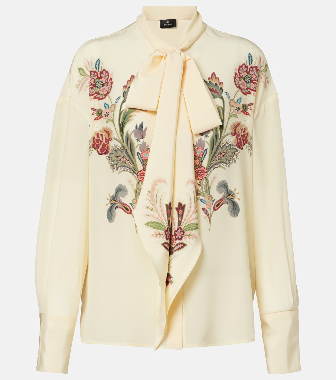 Floral silk blouse | Etro