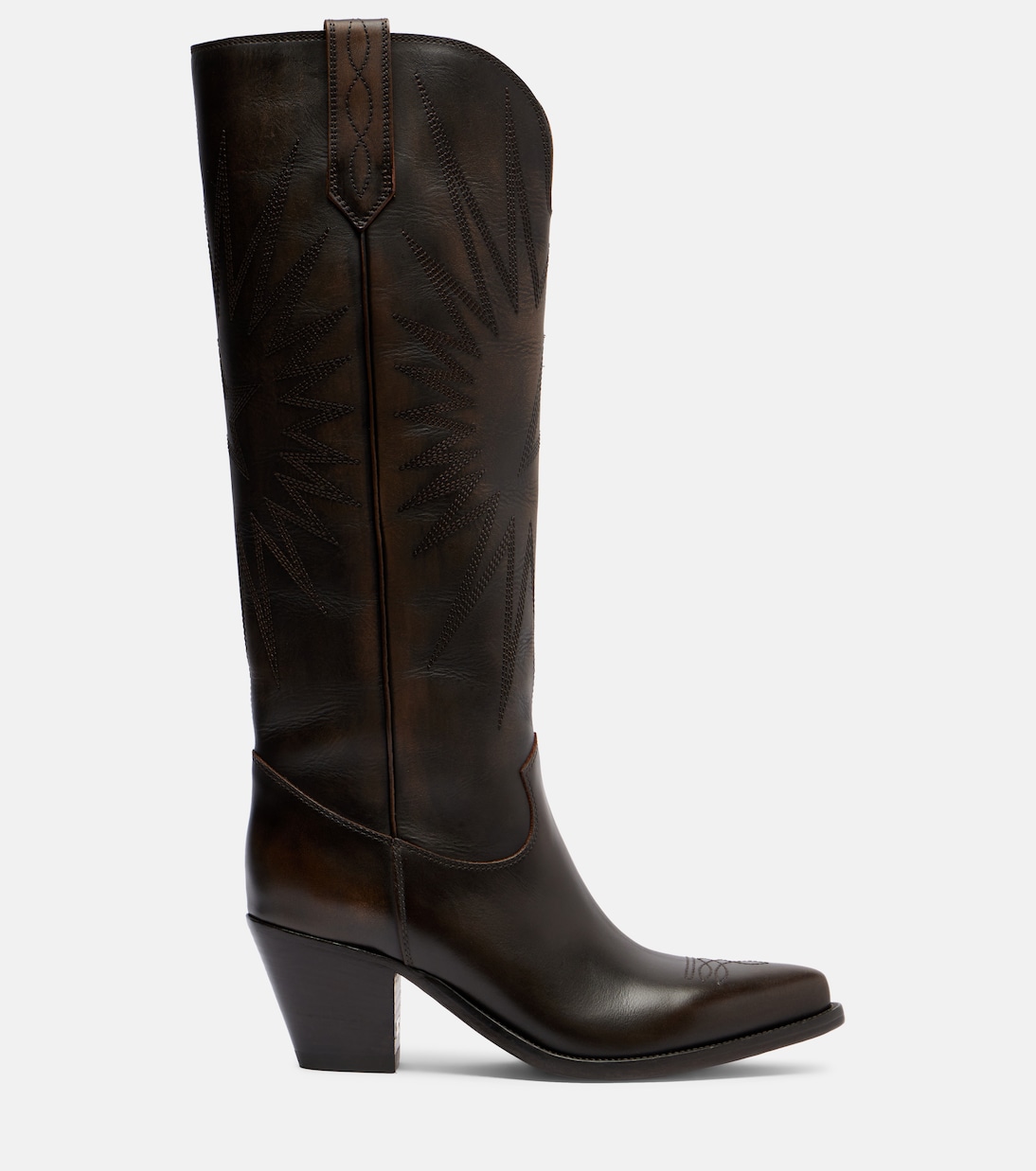 Bottines santiags Wish Star en cuir | Golden Goose