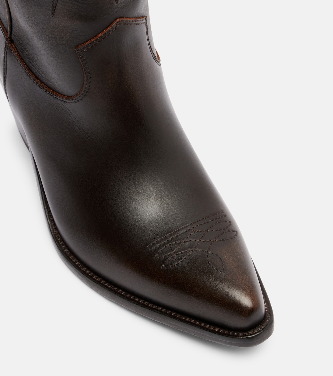Bottines santiags Wish Star en cuir | Golden Goose