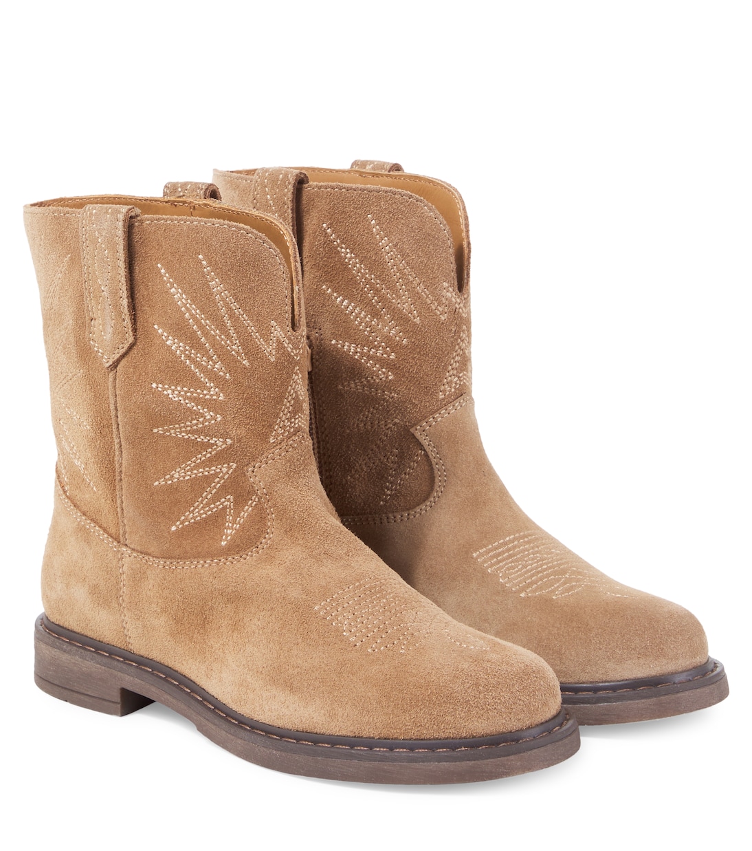 Stiefel aus Veloursleder | Golden Goose Kids