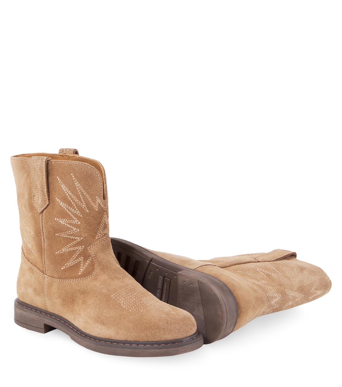 Stiefel aus Veloursleder | Golden Goose Kids