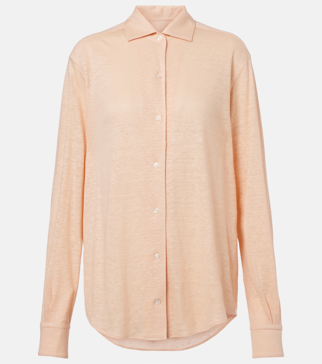 Camicia André in jersey di lino | Loro Piana