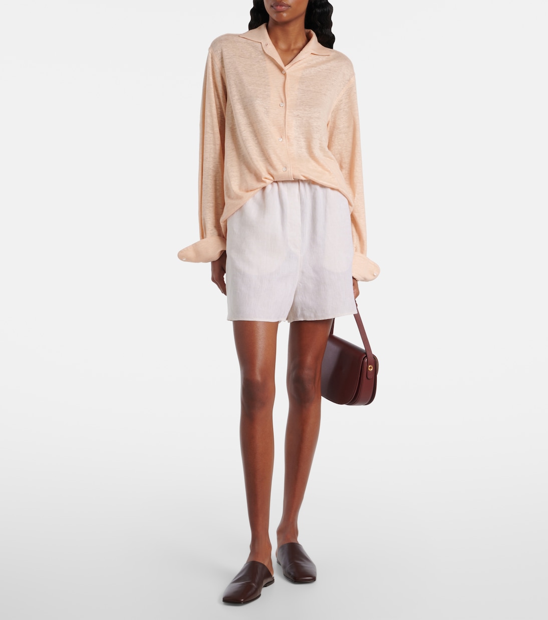 Camicia André in jersey di lino | Loro Piana