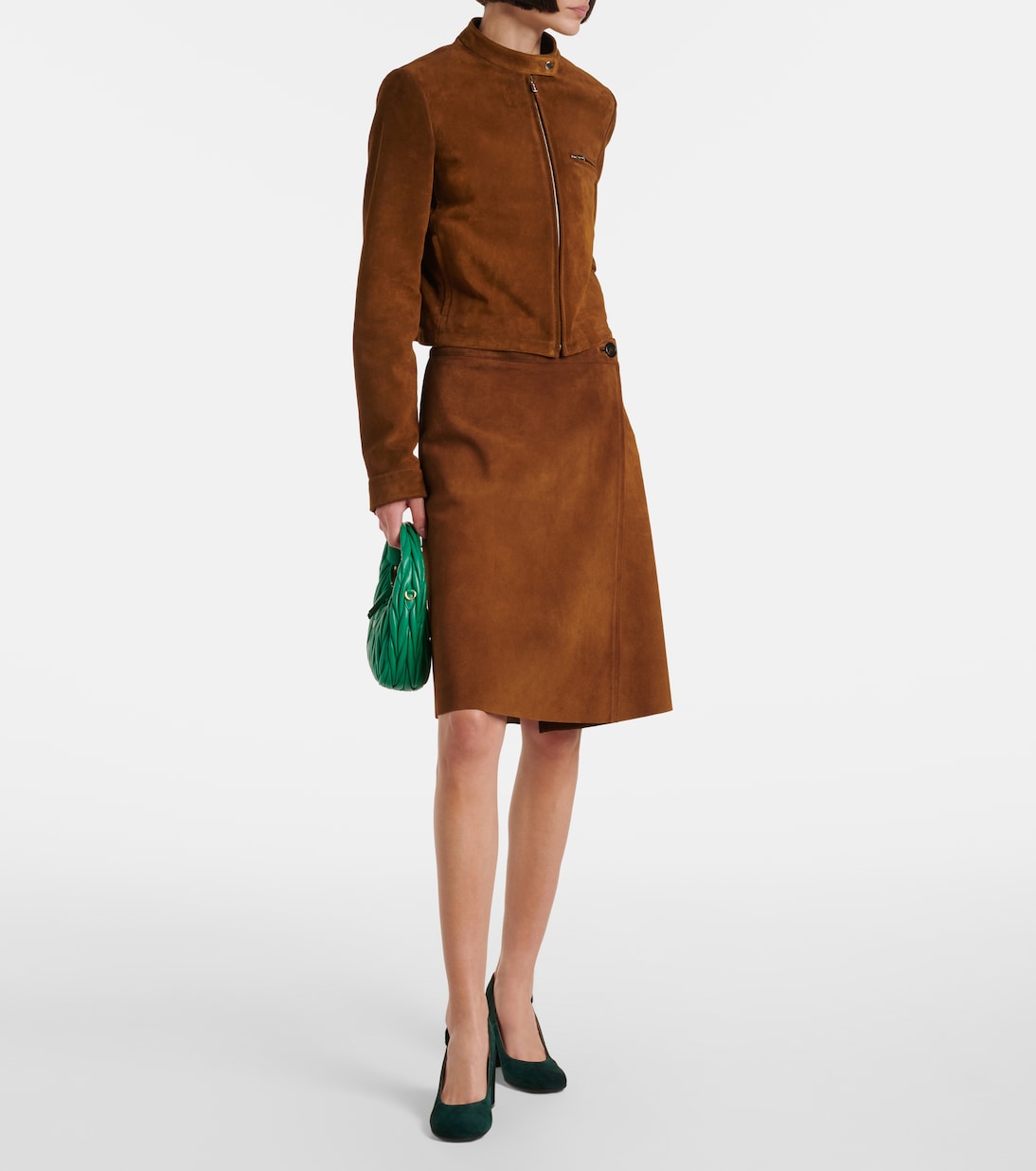 Pumps slingback in suede | Gianvito Rossi